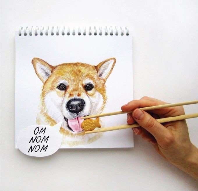 Невероятно реалистичные рисунки собак